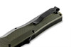 Benchmade Autocrat OTF Knife - 3.7" Black S30V Double Edge Dagger Blade, OD Green G10 Handles - 3400BK-1