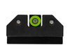 XS Sights R3D Night Sights - Green Front Dot, Fits Canik TP9SF, TP9SFX, TP9SF Elite, TP9 Elite SC and Current Production TP9SA