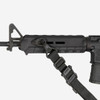 Magpul Industries MOE M-LOK Mid Length Handguard - Fits AR-15, Polymer Construction, Features M-LOK Slots, Black