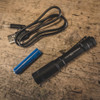 Cloud Defensive Chicro Admin Flashlight - 350 Lumens, Rechargeable Battery, Black