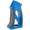 Fortis Manufacturing TORQUE Pistol Grip -  Anodized Blue Finish with Carbon Fiber Insert