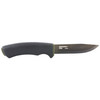 Morakniv Mora of Sweden Bushcraft Black Knife - 4.3" Carbon Steel Blade, Black Rubber Handle - M-10791