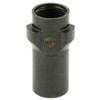 SilencerCo 3-Lug Muzzle Device - 9MM, 1/2X36, Black Finish