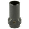 SilencerCo 3-Lug Muzzle Device - 9MM, 1/2X36, Black Finish