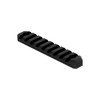 Aim Sports KMRS2 9 Slot KeyMod Picatinny Rail Panel - Black Anodized 6061-T6 Aluminum