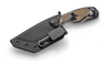 Viper Knives Vox Lille 2 Fixed Blade Knife - 2.64" Elmax Stonewashed Sheepsfoot Blade, Burl Camo G10 Handles, Kydex Sheath - VT4024GBU