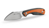 Viper Knives Lille 2 Fixed Blade Knife - 2.64" Elmax Stonewashed Sheepsfoot Blade, Black and Orange G10 Handles, Kydex Sheath - VT4024GBO
