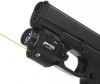 Nightstick TCM-550XL-GL Compact Weapon-Mounted Light w/Green Laser - 550 Lumens, 4,612 Candela, Black, IPX7 Waterproof