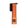 Olight Baton 3 Pro Rechargeable Flashlight - 1500 Lumens, 3206 Candela, Cool White LED, Orange