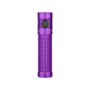 Olight Baton 3 Pro Rechargeable Flashlight - 1500 Lumens, 3206 Candela, Cool White LED, Purple