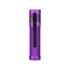 Olight Baton 3 Pro Rechargeable Flashlight - 1500 Lumens, 3206 Candela, Cool White LED, Purple