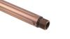 Fortis Match Grade Barrel Threaded Fluted Barrel - 9MM, 4", Fits Glock 19 Gen 1-5 and 19X, Copper Finish, Threaded, Titanium Copper Nitride