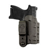 DeSantis Slim-Tuk Inside the Pants Holster - Fits Sig Sauer P365 with Streamlight TLR6, Ambidextrous, Black Kydex