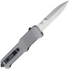 HK Knives by Hogue Incursion OTF AUTO Knife - 3.9" 154CM Stonewashed Spear Point Blade, Gray Aluminum Handles - 54097