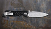 Zac Brown's Southern Grind Spider Monkey Folding Knife - 3.25" CPM S35VN Drop Point Blade, Black Carbon Fiber Handles