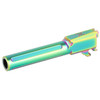 True Precision 9MM Barrel for the Sig P365XL - Spectrum Rainbow PVD Finish