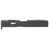 Rival Arms Match Grade Upgrade Slide For Glock 19 Gen 4 - RMR Cut Ready, Front and Rear Serrations, Satin Black Quench-Polish-Quench (QPQ) Finish