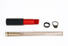 LBE Unlimited Pistol Buffer Kit - Anodized Red Finish