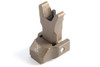 Unity Tactical FUSION Folding Front Sight - Fusion Footprint, Flat Dark Earth Anodized Finish
