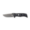 Benchmade 273GY-1 Shane Sibert Mini Adamas Folding Knife - 3.25" CruWear Tungsten Gray Plain Blade, Black G10 Handles