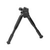 Caldwell AR Prone Bipod - Attaches to Picatinny Rail, Fits AR Style of Weapons, Black
