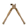 Caldwell AR Prone Bipod - Attaches to Picatinny Rail, Fits AR Style of Weapons, Desert Tan