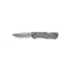 Benchmade Weekender 2-Blade Slipjoint Folding Knife - 2.97" Satin S30V Clip Point and Drop Point Blades, Cool Gray G10 Handles - 317