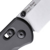 Kizer Cutlery Drop Bear Folding Knife - 2.97" 154CM Satin Drop Point Blade, Gunmetal Aluminum Handles - V3619C1
