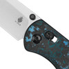 Kizer Knives Azo Drop Bear Folding Knife - 2.99" Elmax Satin Drop Point Blade, Arctic Storm FatCarbon Handles - Ki3619A2