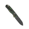 Kizer Knives Azo Drop Bear Folding Knife - 2.99" CPM-20CV Black Stonewashed Drop Point Blade, Toxic Storm FatCarbon Handles - Ki3619A1