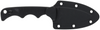 Smith & Wesson Knvies Hostage Rescue Team (H.R.T®) Spear Point Neck Knife - 8Cr13MoV Stainless Steel Black Blade, Black G10 Handles, Black Sheath