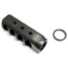 LWRC Ultra Static Brake 556NATO - Black Finish, 1/2-28 Thread Pitch