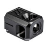 ZEV Technologies Pro Comp V2 9MM Compensator - Black,  1/2X28