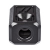 ZEV Technologies Pro Comp V2 9MM Compensator - Black,  1/2X28