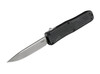 Boker Plus USA/Hogue OTF AUTO Knife - 3.5" 154CM Stonewashed Blade, Black Aluminum Handles - 06EX260