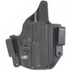 L.A.G. Tactical Defender Series OWB/IWB Holster - Fits Sig P365 XMacro, Black Kydex, Right Hand