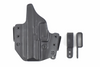 L.A.G. Tactical Defender Series OWB/IWB Holster - Fits Sig P365 XMacro, Black Kydex, Right Hand