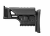 FN America SCAR 16S/17S SSR Rear Stock - Adjustable Length of Pull and Cheek Height, Black