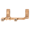 Badger Ordnance C.O.M.M. Condition One Modular Mount - 35mm w/ 0 MOA, 1.54" Height, Anodized Tan Finish