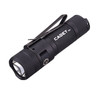 Powertac Cadet G4 1200 Lumen Rechargeable EDC Flashlight - Anodized Black, Magnetic Charger, 1200 Max Lumens, IPX7