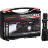 Powertac Warrior G4-FL 4200 Lumen Rechargeable Tactical Flashlight - Anodized Black, Magnetic Charger, 4200 Max Lumens, IPX8