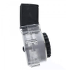 KCI AR-15 50 Round Drum Mag - 5.56mm/223 Rem, Black/Clear Polymer, 50rd