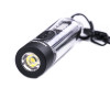 NexTorch K40 Multi-light Source Keychain Flashlight - 300 Lumens, 700 Lumen Strobe, USB-C Recharbable, Steel Multi-function Clip