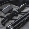 Cold Steel Engage ATLAS Lock Folding Knife - 3.5" S35VN Satin Clip Point Blade, Black G10 Handles - FL-35DPLC
