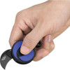 Olight Oknife Nightclaw EDC Keychain Knife - 0.92" D2 Black Hawkbill Blade, Black and Blue G10 Handles - Nightclaw Blue