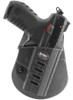 Fobus SR22 Passive Retention Evolution OWB Holster - Fits the Ruger SR22, Black Polymer, Right Hand