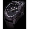 ProTek 1001 Dive Watch - 42mm Carbon Composite Case, 300M Water Resistance, T25 Tritum Tube Illumination, Black Rubber Strap