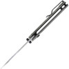 Kizer Cutlery Vanguard Begleiter2 Button Lock Folding Knife - 3.39" 154CM Satin Blade, Green Micarta Handles - V4458.2BC1