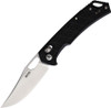 SRM Knives 9201 Ambi Lock Folding Knife - 3.54" 8Cr13MoV Steel Blade, Black Textured FRN Handle - 9201-PB