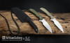 Artisan Cutlery Sea Snake Fixed Blade Knife - 3.15" AR-RPM9 Wharncliffe Blade, Black G10 Handle, Black Kydex Sheath